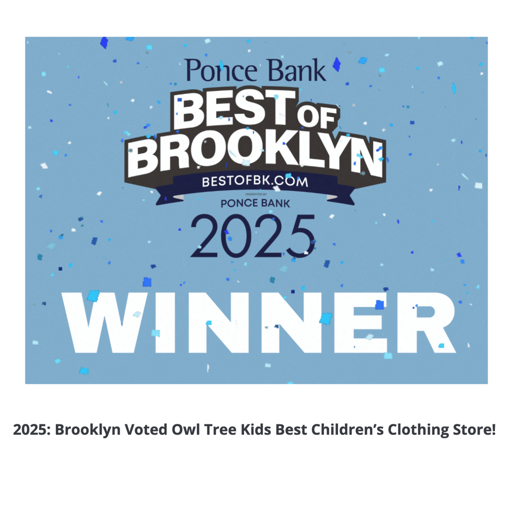 Owl Tree Kids Named 2025's Best Children's Clothing Store!